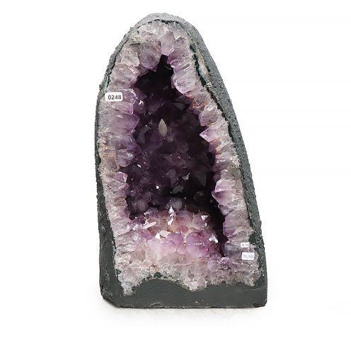 Amethyst-Kathedrale „Unikat Nr. 0248“ – Monumentaler Kristall-Dom in AA Spitzenqualität (30,1 kg)