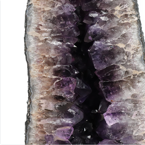 Amethyst-Kathedrale „Obelisk-Solitär“ – Elegante Kristall-Stele in AA+ Spitzenqualität (54,5 cm | 24,24 kg)