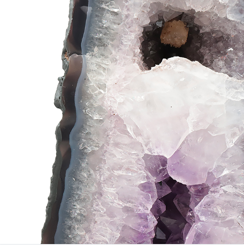 Amethyst-Kathedrale „Unikat Nr. 0190“ – Seltene Etagen-Geode aus Brasilien (46 cm | 14,4 kg)