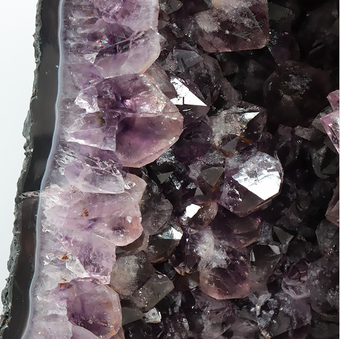 Amethyst-Kathedrale „Unikat Nr. 0251“ – Elegante Raumskulptur in AA Spitzenqualität (46 cm | 20,81 kg)