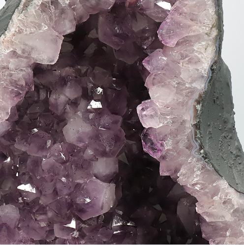 Amethyst-Kathedrale „Unikat Nr. 0265“ – Monumentale Flammen-Geode aus Brasilien (51,5 cm | 34,06 kg)