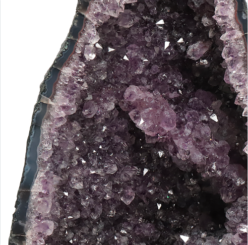 Amethyst-Kathedrale „Unikat Nr. 0268“ – Elegante Obelisk-Geode mit seltener Kristallwoge (24,64 kg)