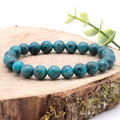 Arizona-Chrysokoll Kugelarmband „Planet Earth“ – AAA-Luxusklasse (8mm)