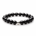 Schungit Edelstein-Armband – Edler Fokus & Akzent