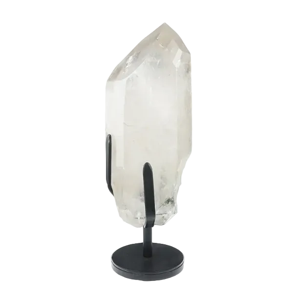 Bergkristall-Monolith  –  auf Edelsockel (34 cm)