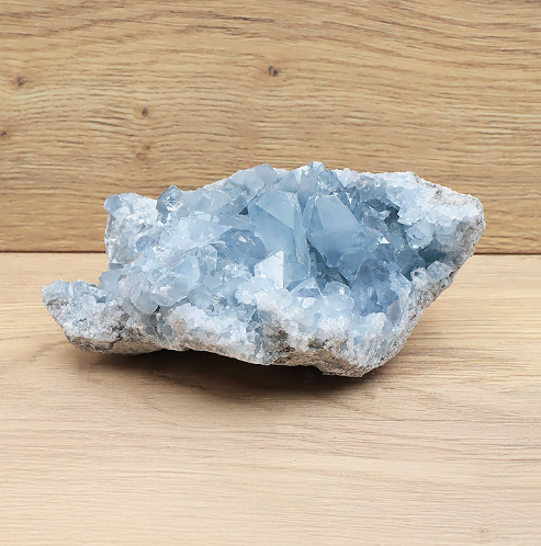 Celestin-Geode „Blue Basin“ – Weit geöffnete Kristall-Oase in AA-Spitzenqualität (1,736 kg)