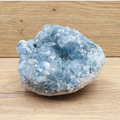 Celestin-Geode „Blue Cathedral“ – Steil aufragende Kristallgrotte in AA-Spitzenqualität (2,010 kg)