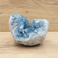 Celestin-Geode „Blue Oasis“ – Tiefes Kristall-Zentrum in AA-Spitzenqualität (2,210 kg)