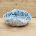 Celestin-Kristallstufe „Azure Plateau“ – Flaches High-End Kristall-Cluster in AA-Spitzenqualität (2,080 kg)