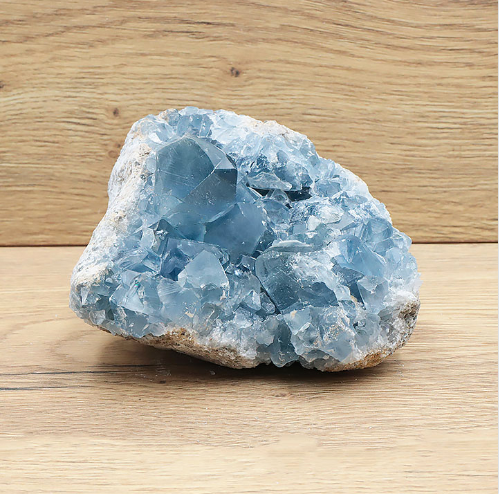 Celestin-Kristallstufe „Unikat Madagaskar“ – Hochkarätiges Kristall-Cluster in AA-Spitzenqualität (2,08 kg)