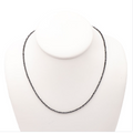 Exklusives Schwarzer Diamant Collier „Midnight Reflection“ – 37,6 Karat