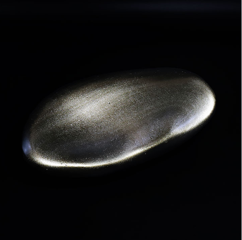 Goldener Obsidian Museums-Freiform „Golden Star Dust“ – AAA-Weltklasse (660g)