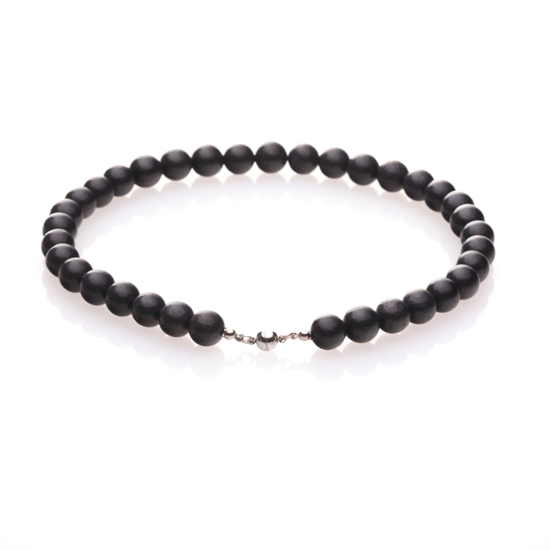 Schungit Magnum-Collier „Nacht im Süden“ – Absolute Urkraft