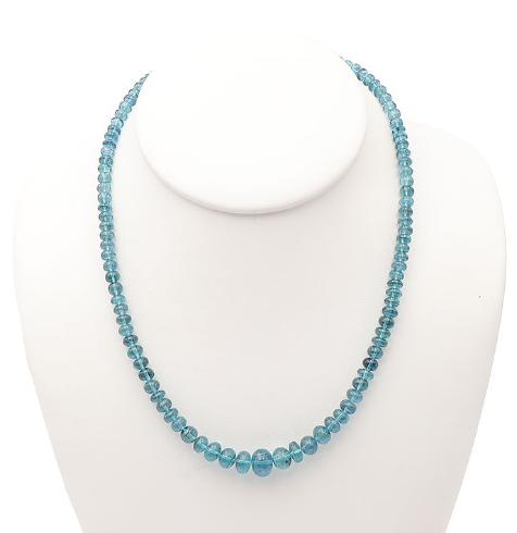 Hochexklusives Indigolith - Turmalin Collier „Deep Blue Wisdom“ – 110 Karat