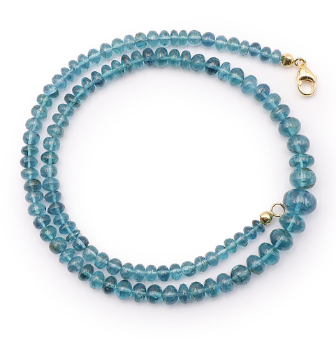 Hochexklusives Indigolith - Turmalin Collier „Deep Blue Wisdom“ – 110 Karat