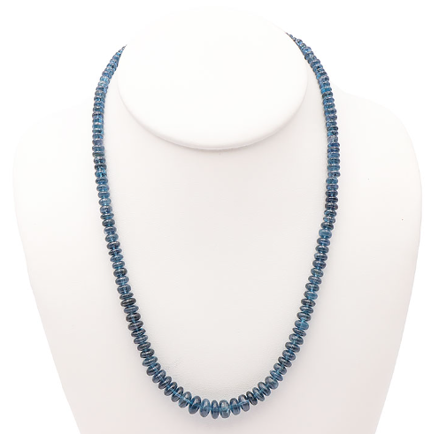 Hochexklusives Kyanit Collier „Himalayan Sky“ – 152 Karat