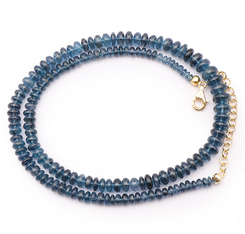 Hochexklusives Kyanit Collier „Himalayan Sky“ – 152 Karat
