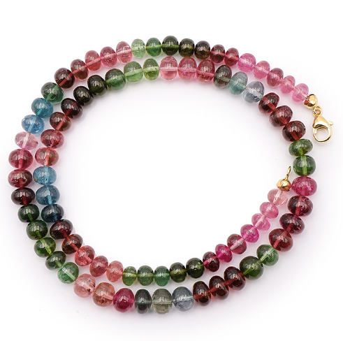 Hochexklusives Multicolor Turmalin Collier „Nigerian Symphony“ – 192 Karat