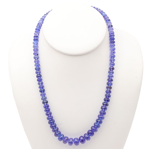 Hochexklusives Tansanit Collier AAA+ Qualität „Tanzanian Majesty“ – 260 Karat