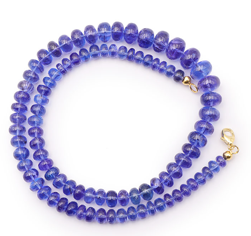 Hochexklusives Tansanit Collier AAA+ Qualität „Tanzanian Majesty“ – 260 Karat