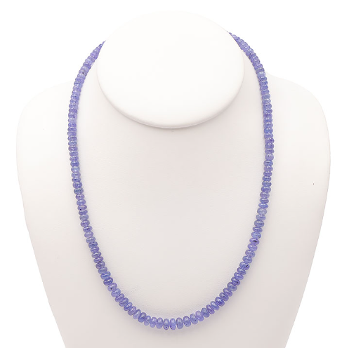 Hochexklusives Tansanit Collier „Royal Tanzanite“ – 129 Karat