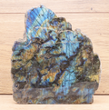 Labradorit Monolith „Celestial Eclipse“ – Schauseite poliert (1,73 kg / AA)