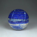 Lapislazuli-Kugel Unikat 023 (8,1 cm / 0,83 kg) – Imperialer Pharaonenstein