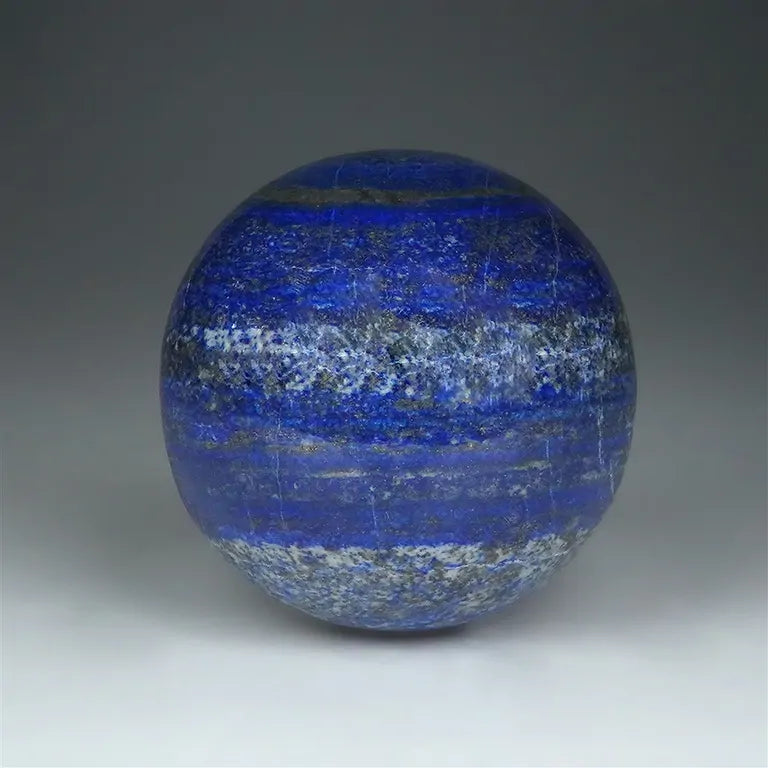 Monumentale Lapislazuli-Kugel (9 cm / 1,20 kg) – Imperiales-Meisterstück