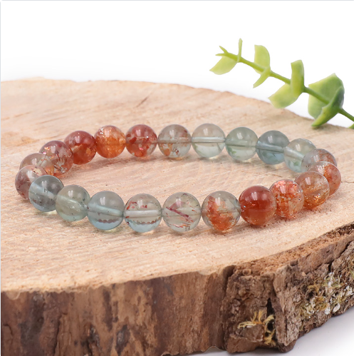 Multi-Color Sonnenstein Kugelarmband „Indian Summer“ – AAA+-Luxusklasse (8mm)