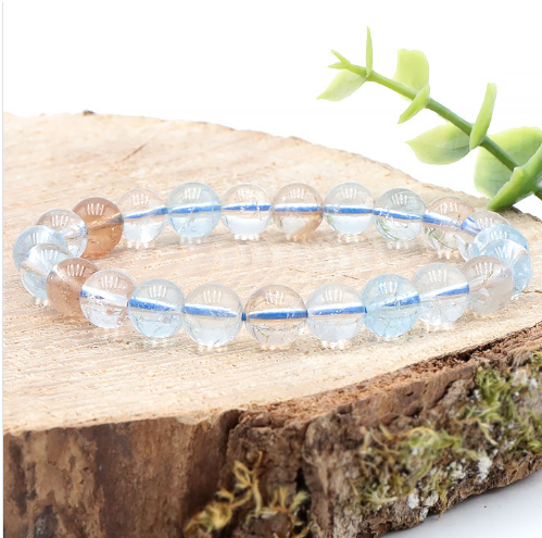 Multi-Color Topas Kugelarmband „Crystal Aurora“ – AAA-Luxusklasse (8mm)