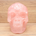 Rosenquarz XXL-Skull „Pure Heart“ – Luxus-Solitär aus Südafrika (2,75 kg)