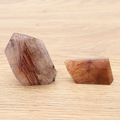Rutil-Quarz Design-Duo „Crimson Storm“ – in AA-Spitzenqualität (94 g)