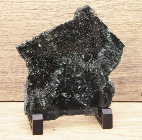 Seraphinit Sammler-Scheibe „Angel Shield“ – Seltene AA-Spitzenqualität (230g)