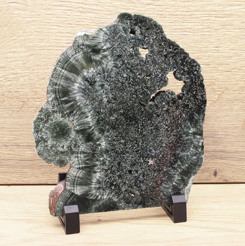 Seraphinit XXL-Sammler-Scheibe „Archangel Sovereign“ – Museale AA-Spitzenqualität (420g)