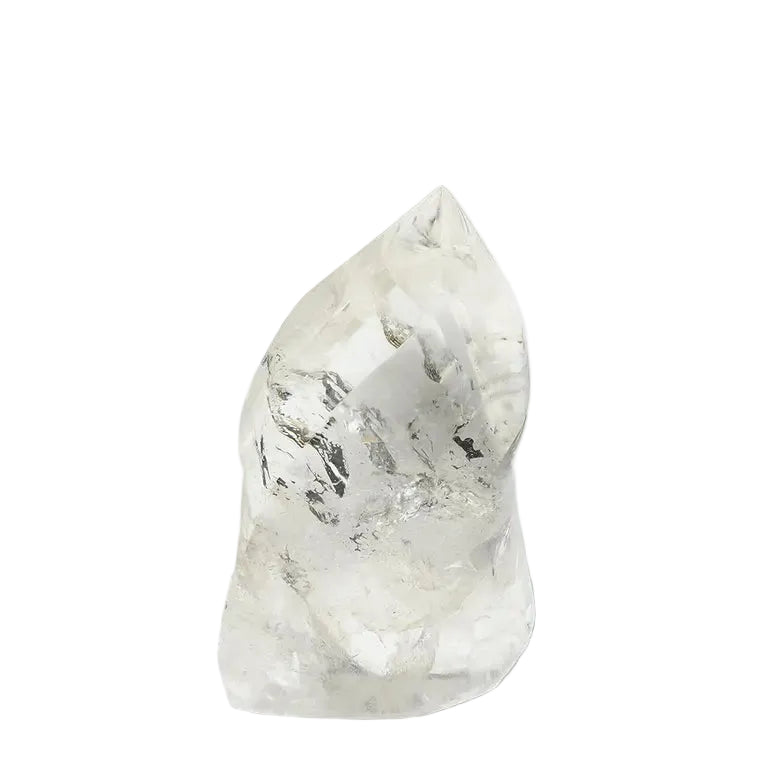 Skulpturale Licht-Silhouette – Bergkristall „Madagaskar-Freeform“
