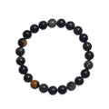 Versteinertes Palmholz Edelstein-Armband