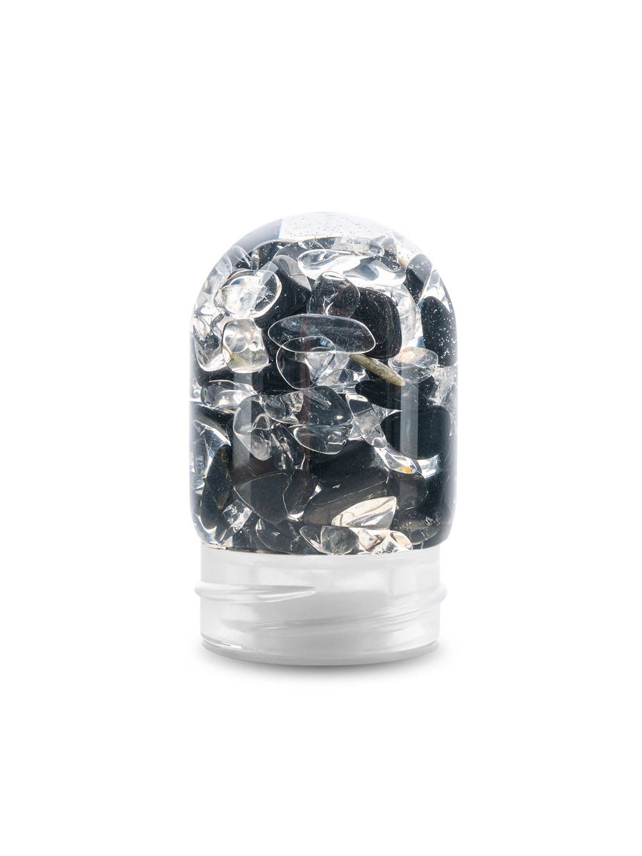Edelstein-Trinkflasche ViA „PROTECTION“ – Energetisches Schutzschild & Tiefe Erdung