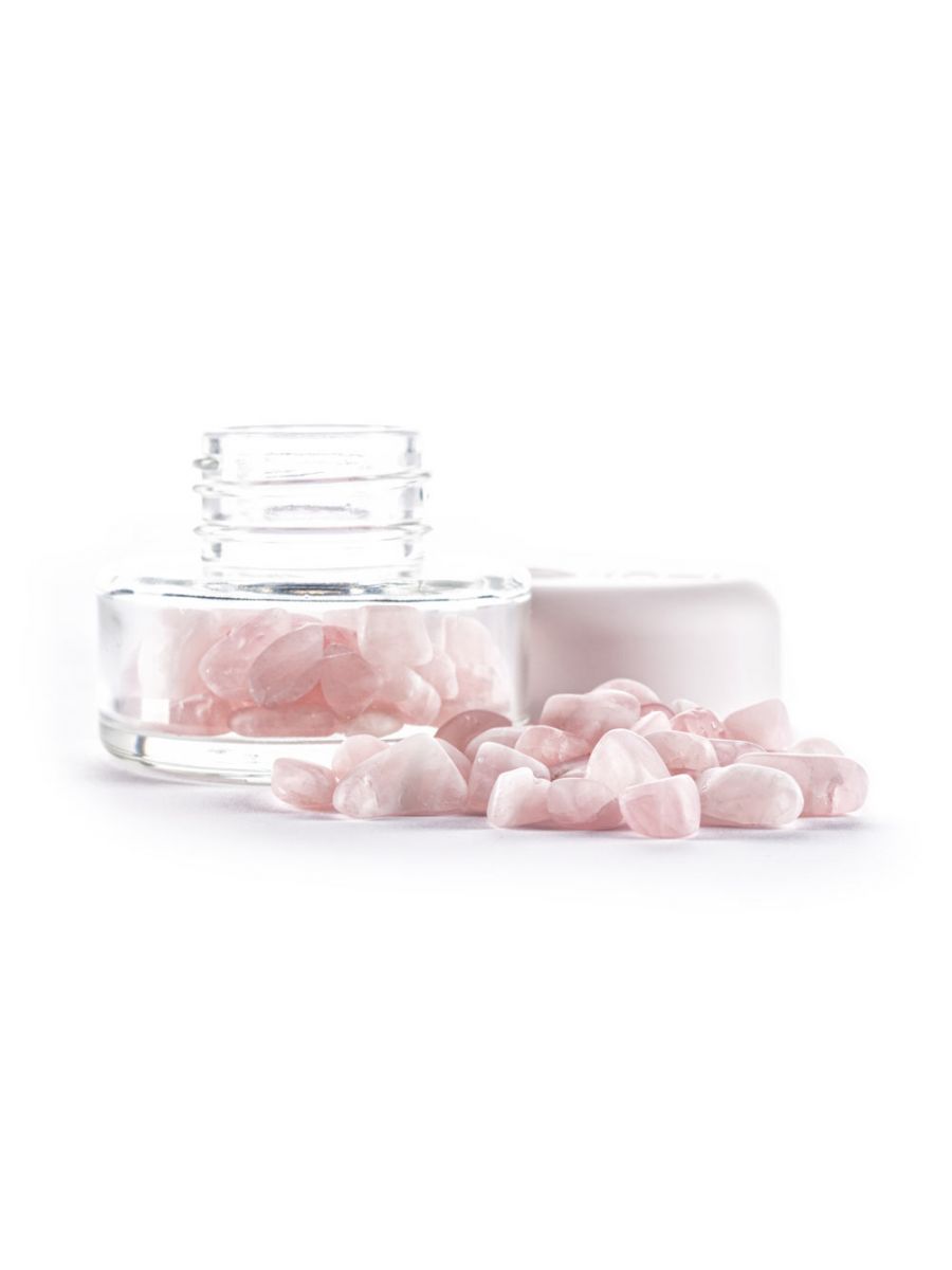 inu! Crystal Jar „HARMONY“ – Reiner Rosenquarz für Herzenskraft & Balance