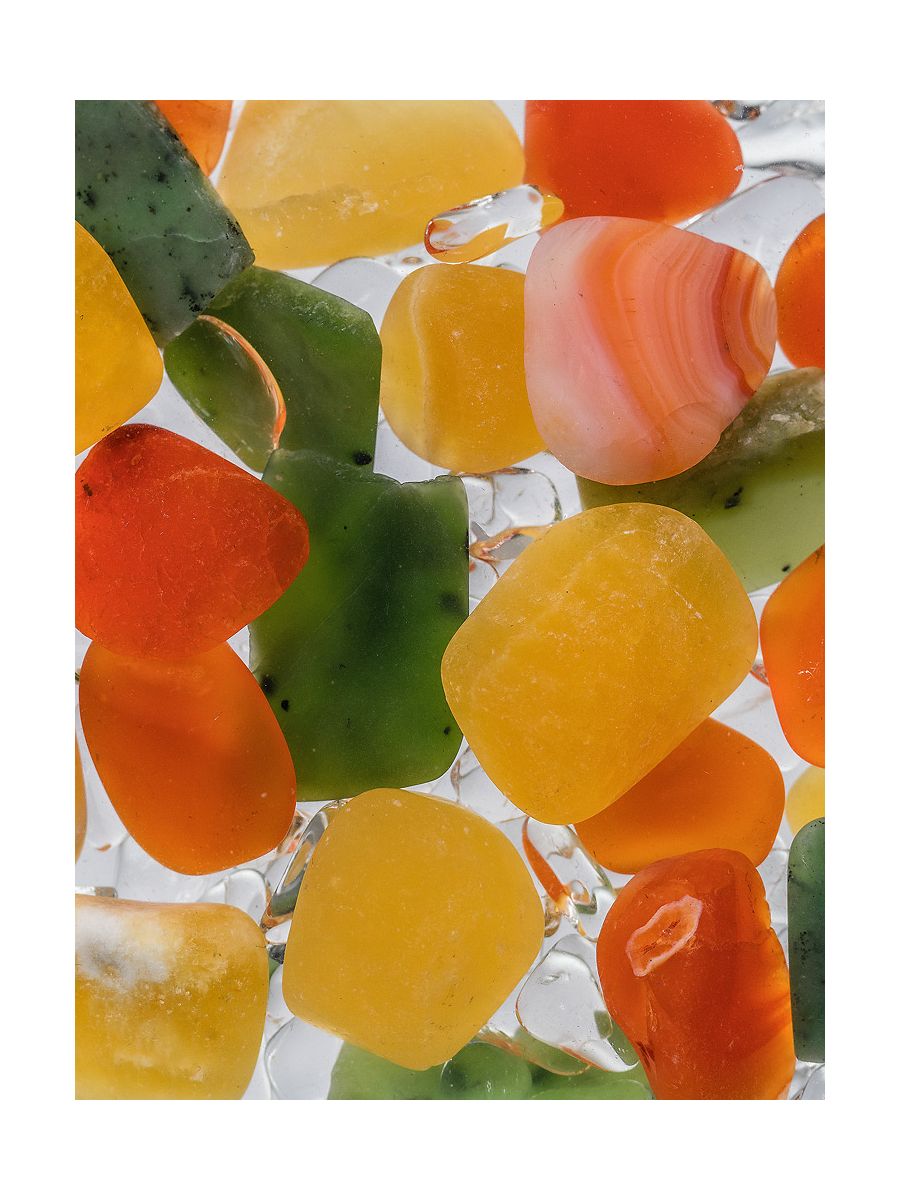 Edelstein-Trinkflasche ViA „HAPPINESS“ – Lebensfreude & Positive Energie
