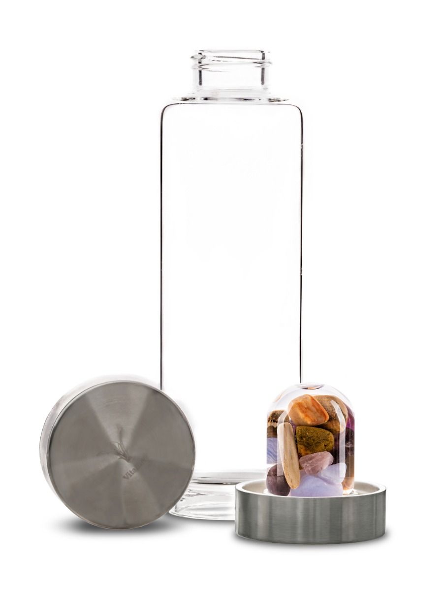 Edelstein-Trinkflasche ViA „FIVE ELEMENTS“ – Ganzheitliche Balance nach TCM