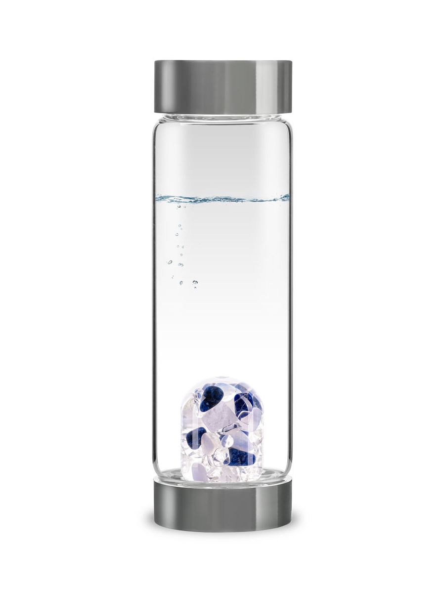 Edelstein-Trinkflasche ViA „BALANCE“ – Ihr Anker für innere Ruhe & Ausdruckskraft