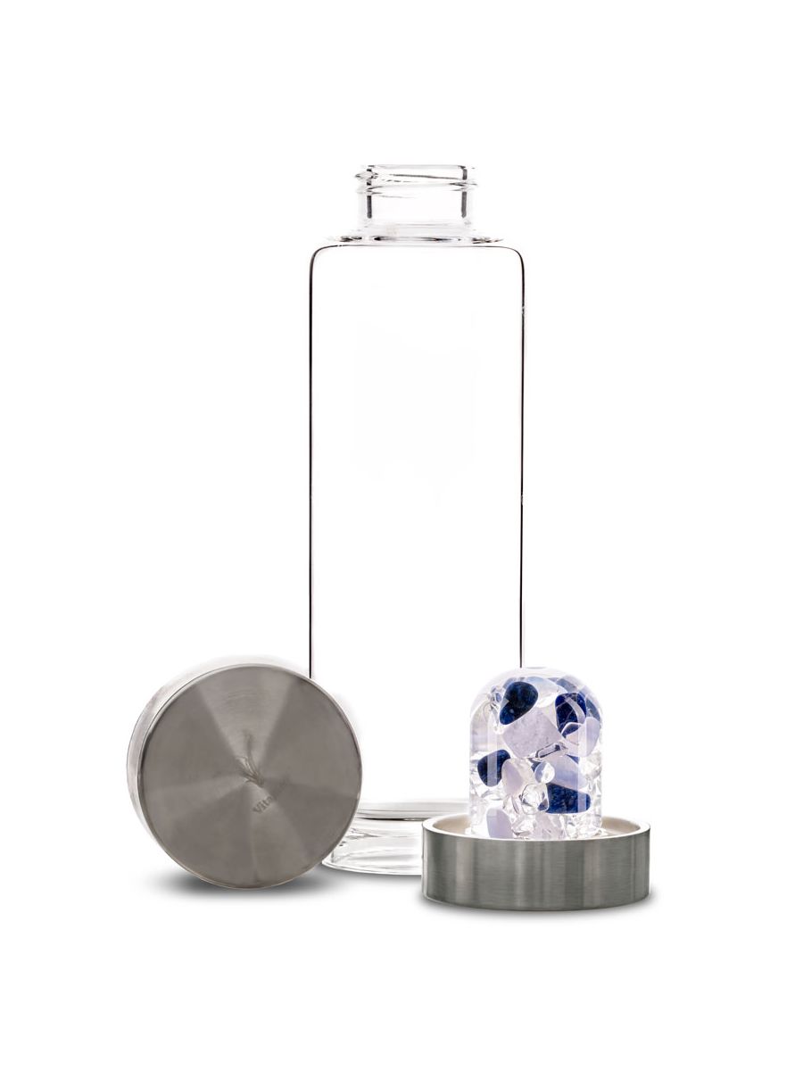 Edelstein-Trinkflasche ViA „BALANCE“ – Ihr Anker für innere Ruhe & Ausdruckskraft