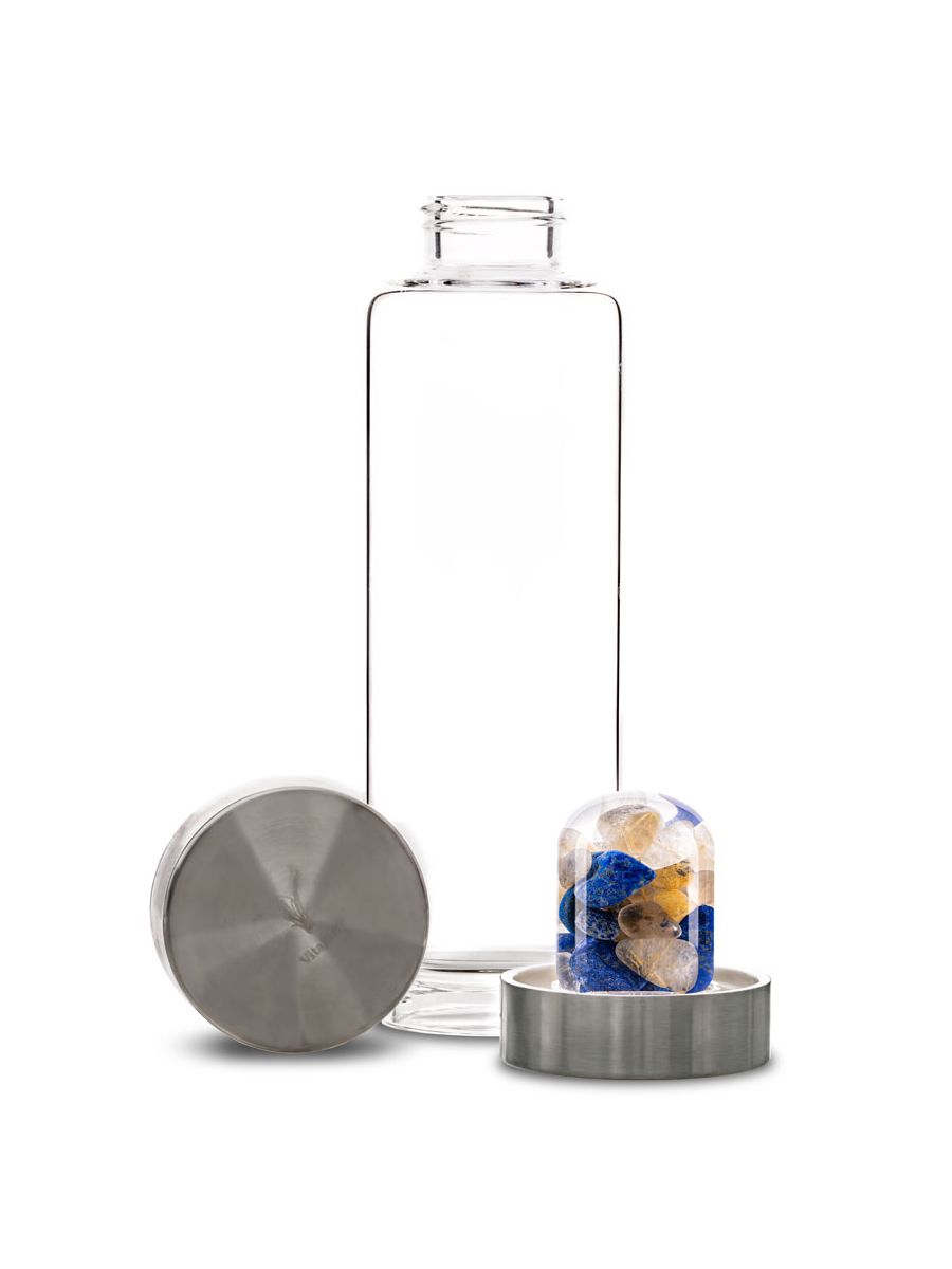 Edelstein-Trinkflasche ViA „INSPIRATION“ – Neue Horizonte & Visionäre Kraft