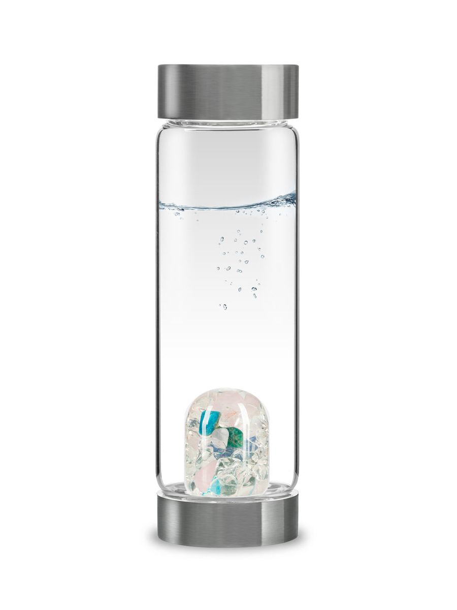 Edelstein-Trinkflasche ViA „BODY & SOUL“ – Fokus, Balance & Innere Ausrichtung