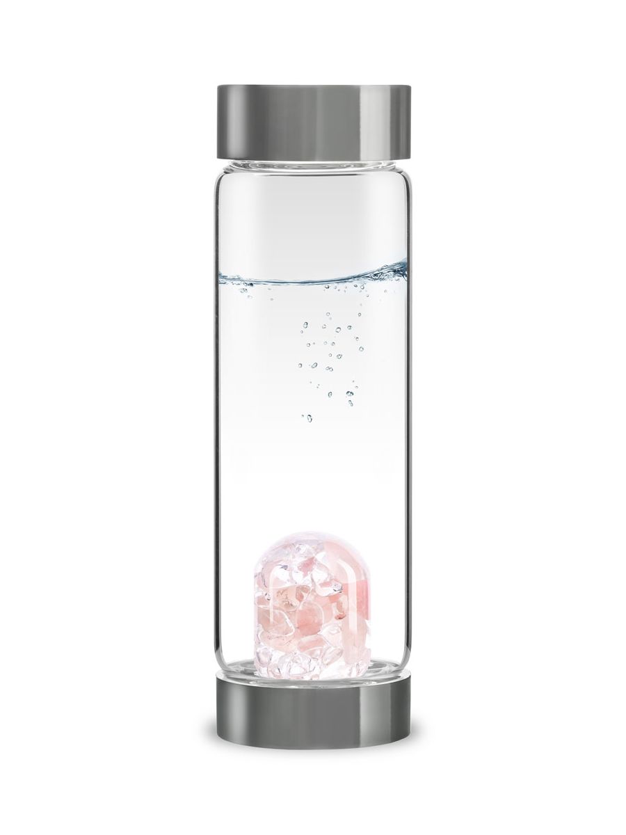 Edelstein-Trinkflasche ViA „MOMENTS“ – Herzenskraft, Liebe & Achtsamkeit