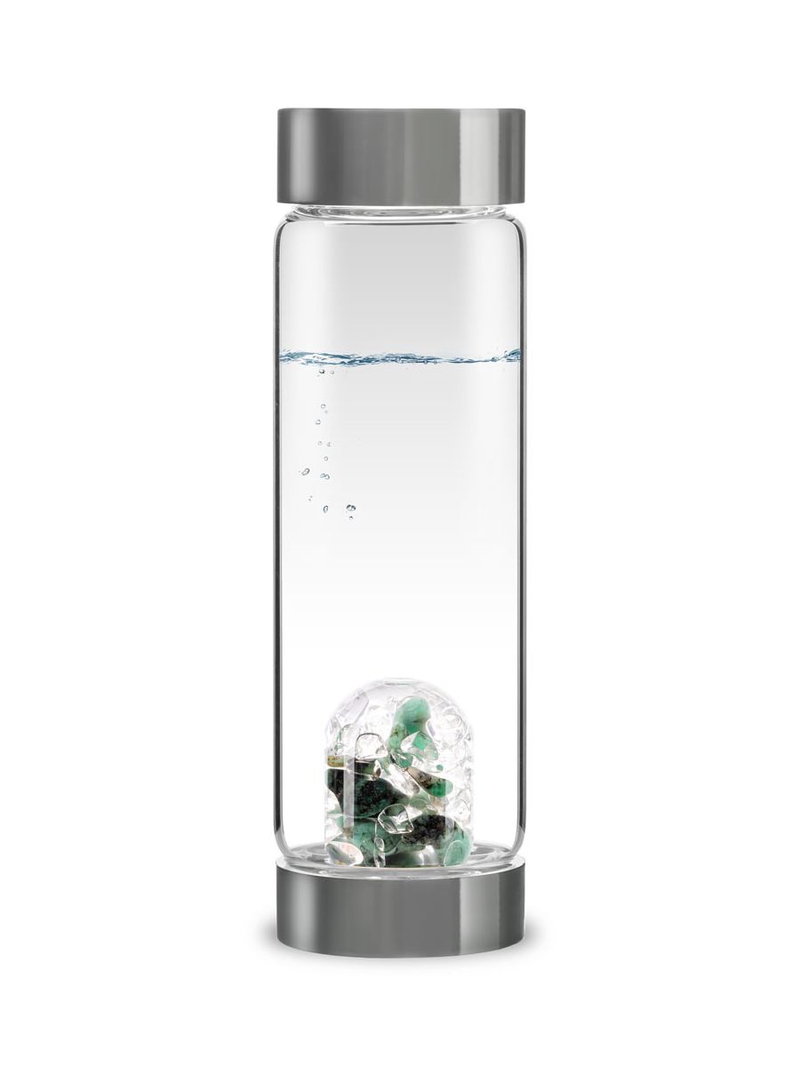 Edelstein-Trinkflasche ViA „VITALITY“ – Pure Lebenskraft & Natürliche Regeneration