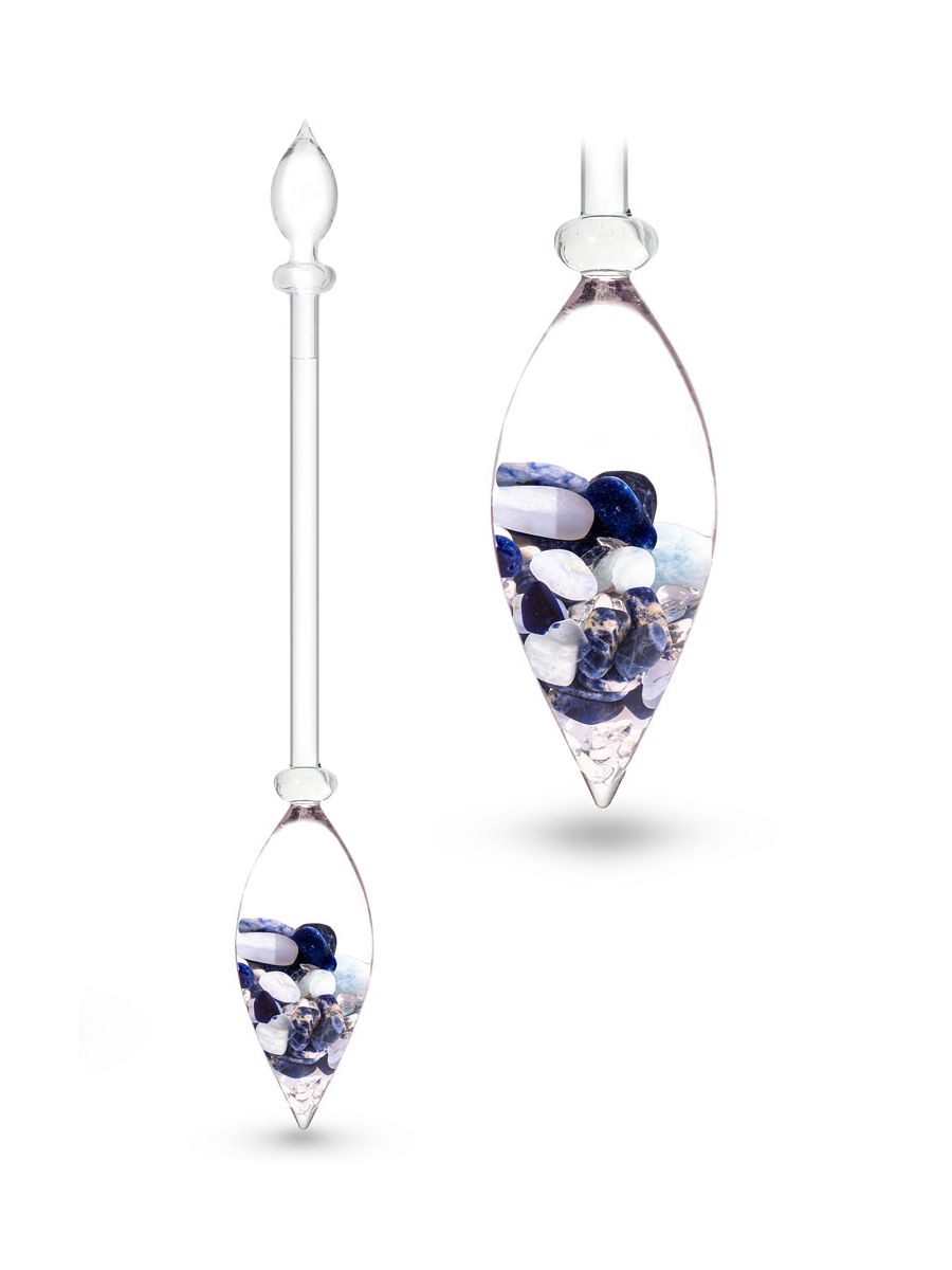 VitaJuwel Edelsteinstab „INFINITY“ – Weisheit, Ausdruck & Innere Weite