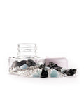 inu! Crystal Jar „VISION“ – Schungit & Aquamarin für Weitblick & Schutz